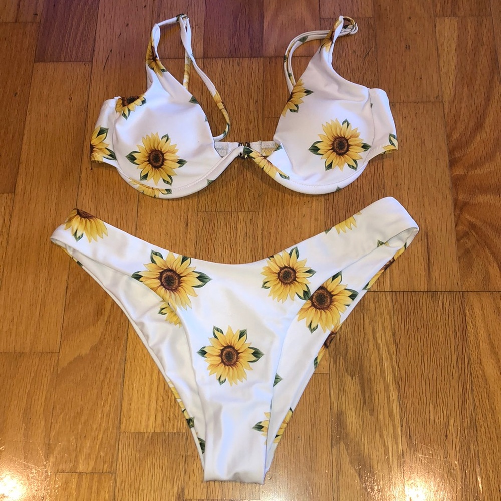 ZAFUL sunflower bikini